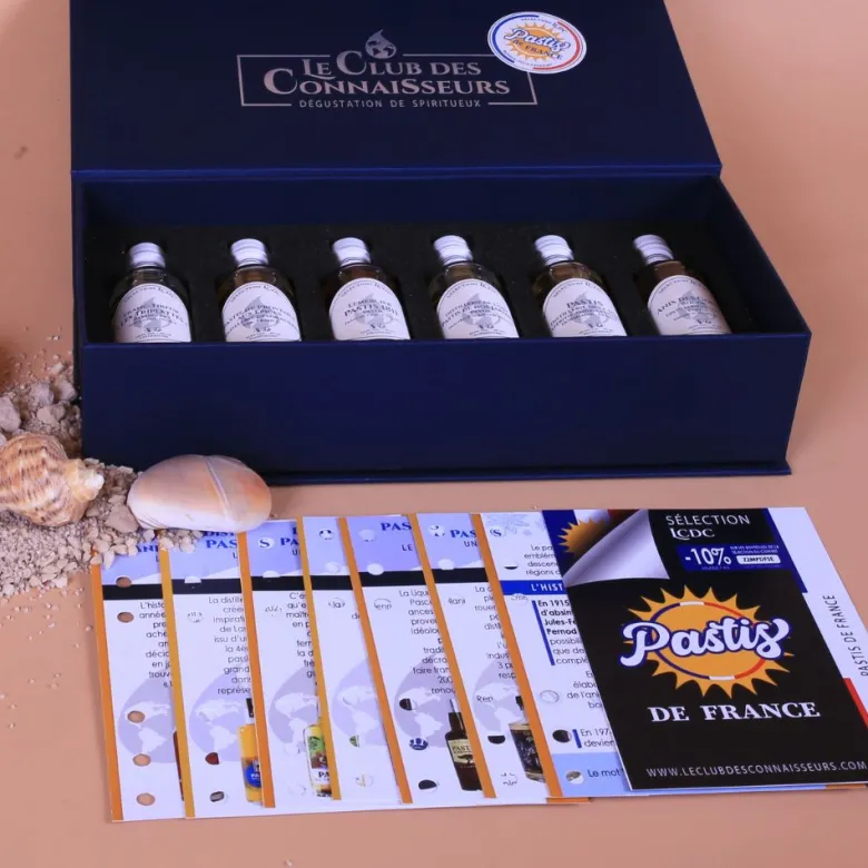 Coffret dégustation pastis de france
