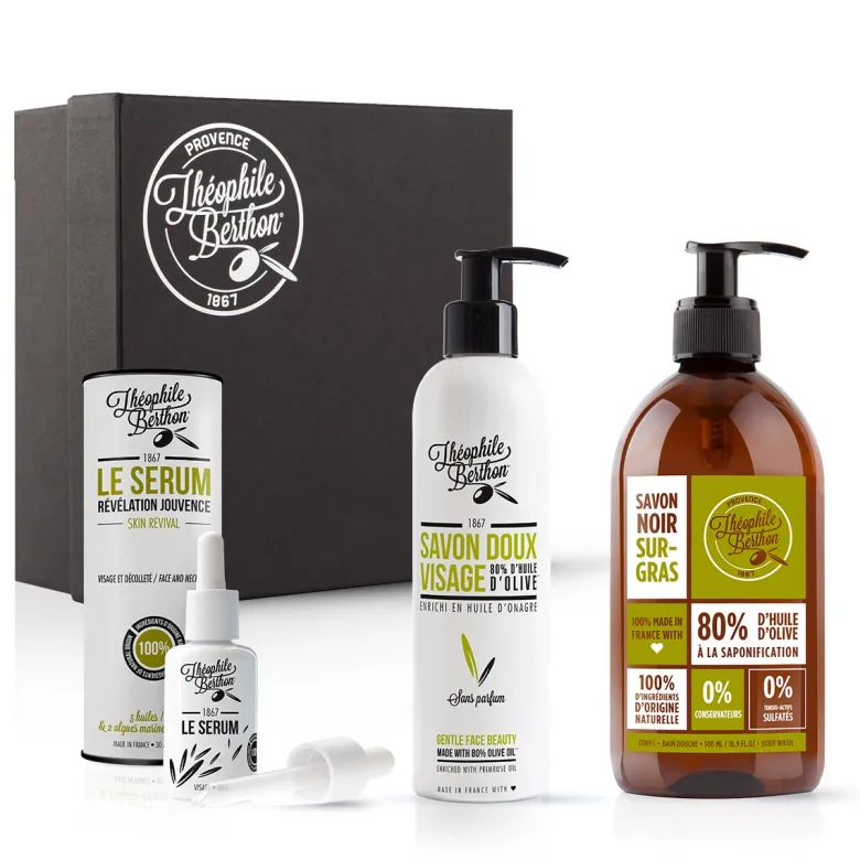 Coffret famille trio 100 % nature