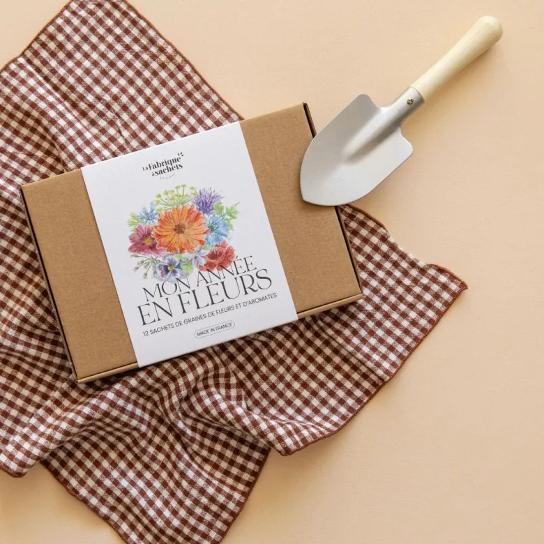 Coffret fleurs • 12 sachets de graines