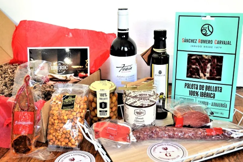 Coffret gourmet espagnol tapas ibéric