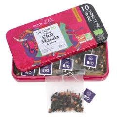Coffret 10 infusettes thé Chai Masala bio