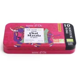 Coffret 10 infusettes thé Chai Masala bio
