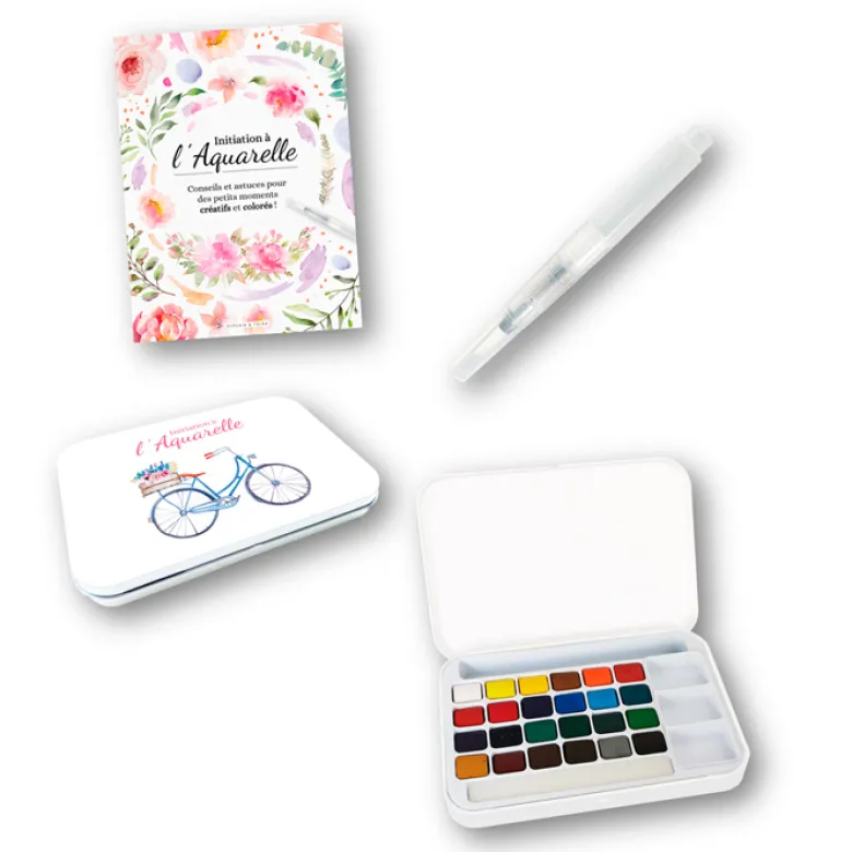 Coffret initiation à l'aquarelle
