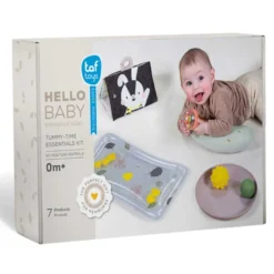Coffret jeux d'éveil pour jouer sur le ventre dès la naissance