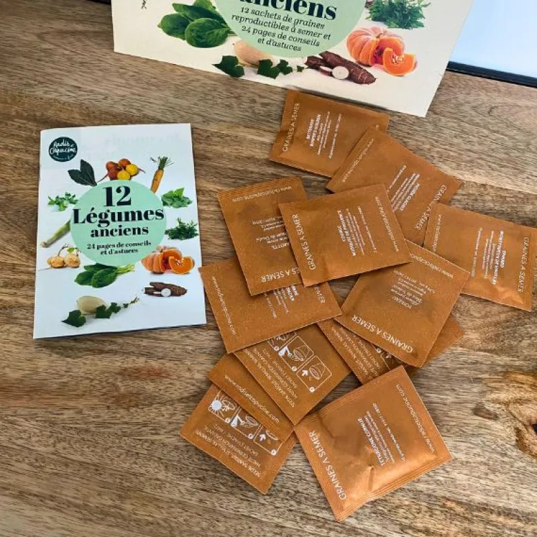 Coffret 12 légumes anciens