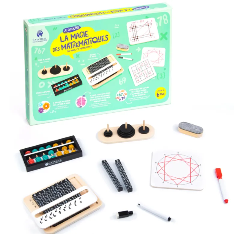 Coffret maths et magie