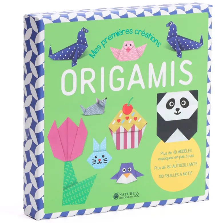Coffret Mes premières créations origamis En exclusivité