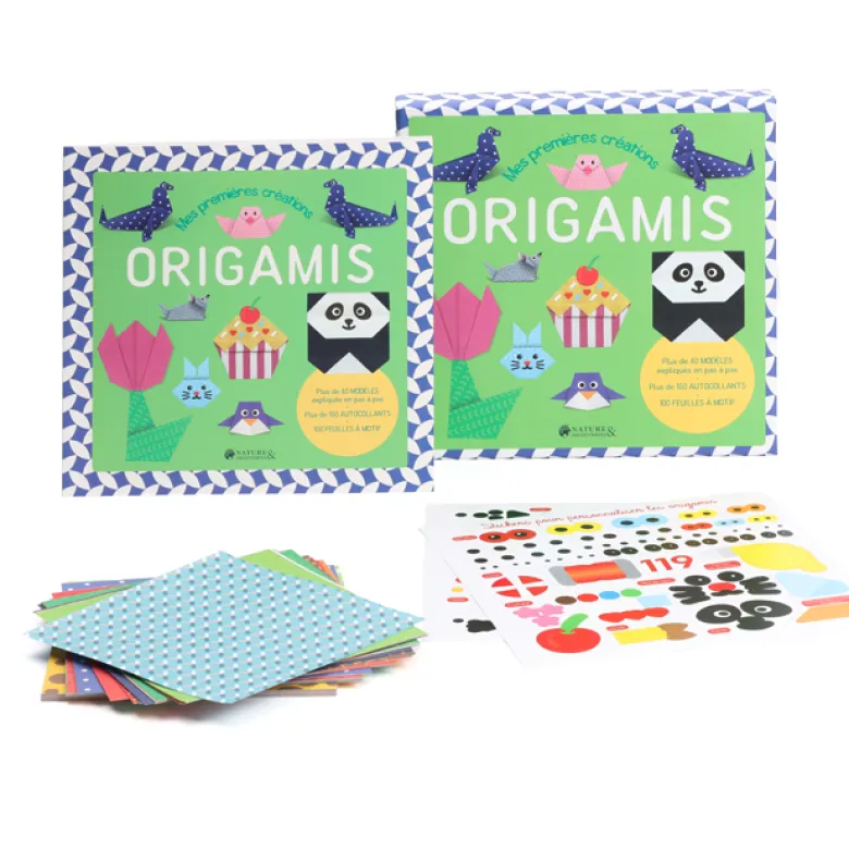 Coffret Mes premières créations origamis En exclusivité