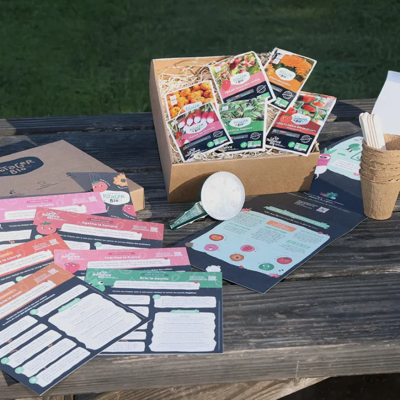 Coffret - mon premier potager bio