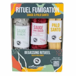 Coffret mon rituel fumigation - sauge et palo alto