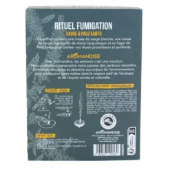 Coffret mon rituel fumigation - sauge et palo alto
