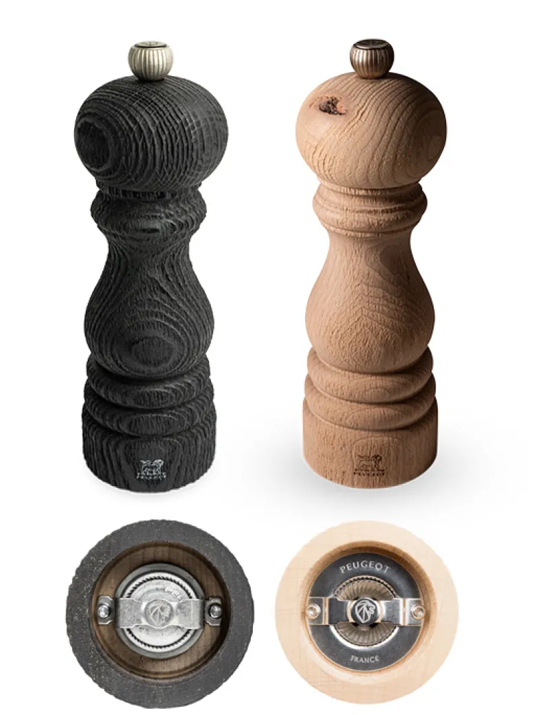 Coffret moulin à poivre et sel en bois