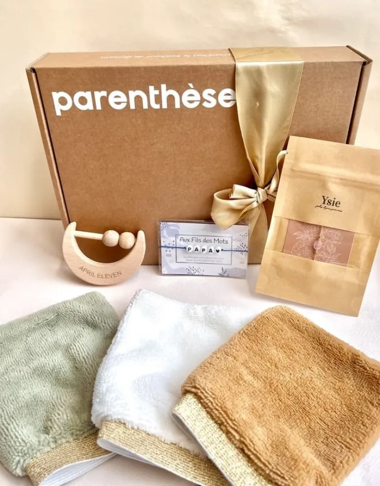Coffret naissance parents bébé 2-3 mois