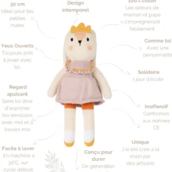 Coffret naissance équitable - lapin