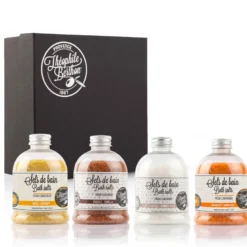 Coffret passion 4 sels de bain