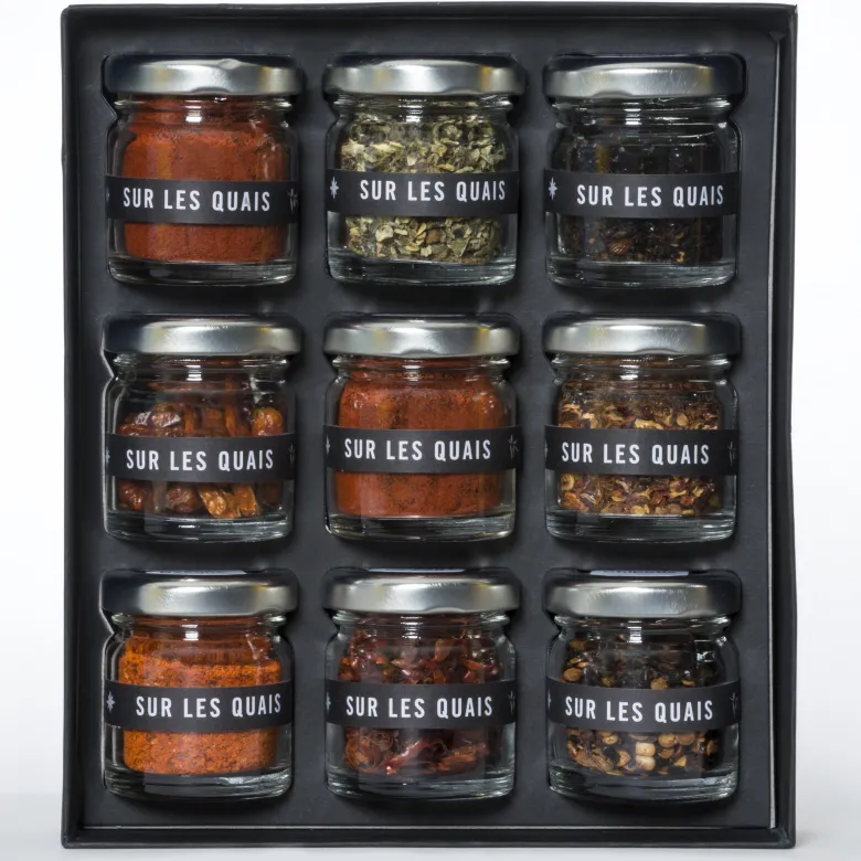 Coffret 9 piments