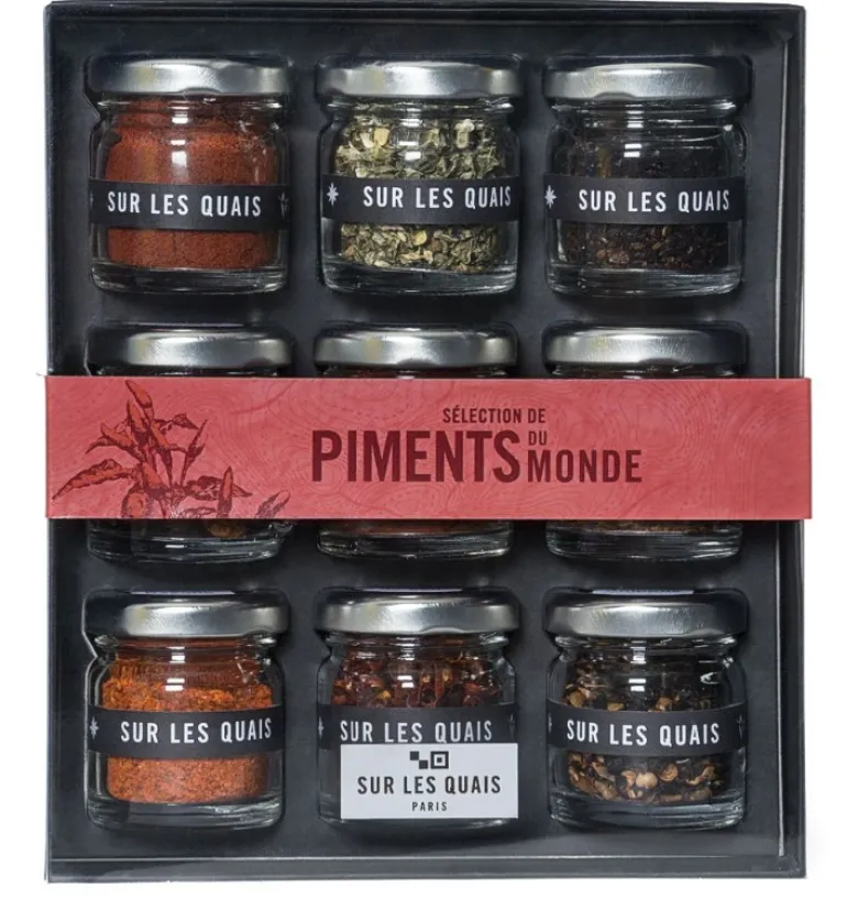 Coffret 9 piments