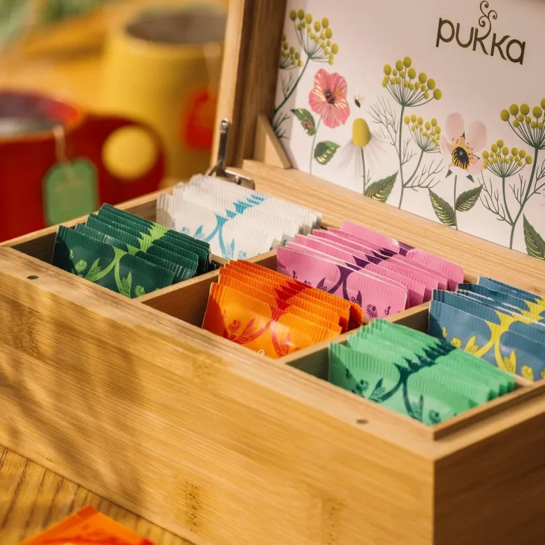 Coffret Pukka bambou 42 thé infusion