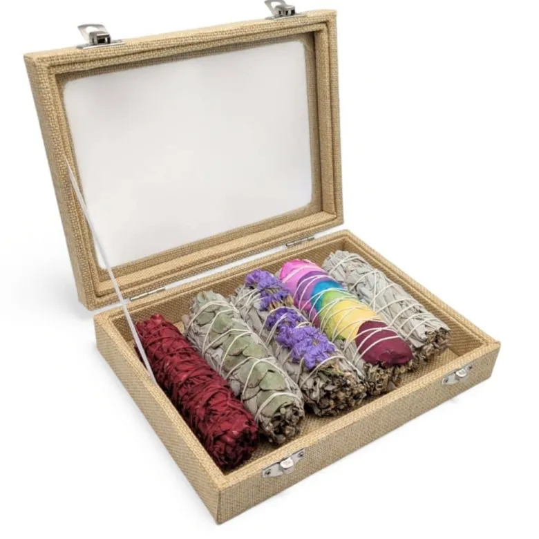 Coffret purification 5 batons de sauge naturelle