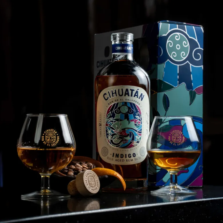 Coffret rhum Cihuatàn + 2 verres