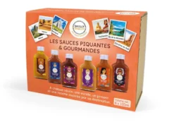 Coffret 6 sauces piquantes le tour du monde