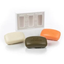 Coffret 3 savons concaves parfumés