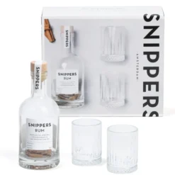 Coffret Snippers rhum et verres