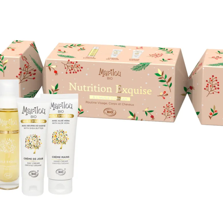 Coffret soins nutrition visage et mains Marilou bio