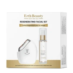 Coffret soin visage régénérant (led youth glow ems sculptor + sérum ha)