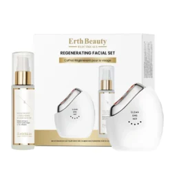 Coffret soin visage régénérant (led youth glow ems sculptor + sérum ha)