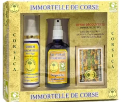 Coffret sérum, eau immortelle et savon