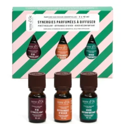 Coffret 3 synergies parfumées d'hiver