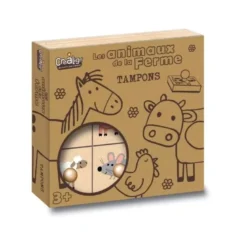 Coffret tampons - animaux de la ferme