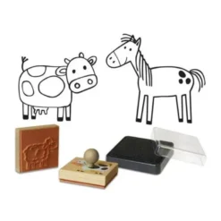 Coffret tampons - animaux de la ferme