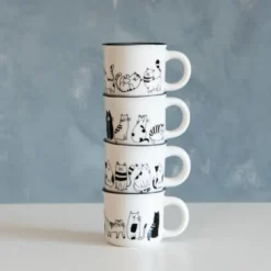 Coffret 8 tasses friends 11 cl