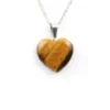 Collier amour en oeil de tigre