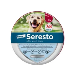 Collier antiparasitaire grand chien - seresto