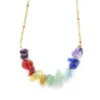 Collier boho 7 chakras