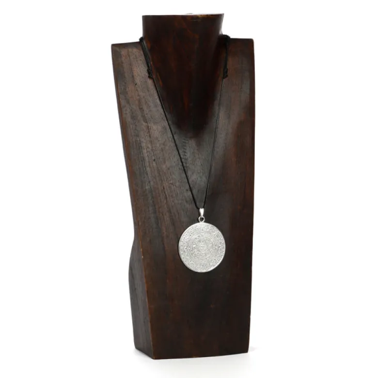 Collier calendrier aztèque