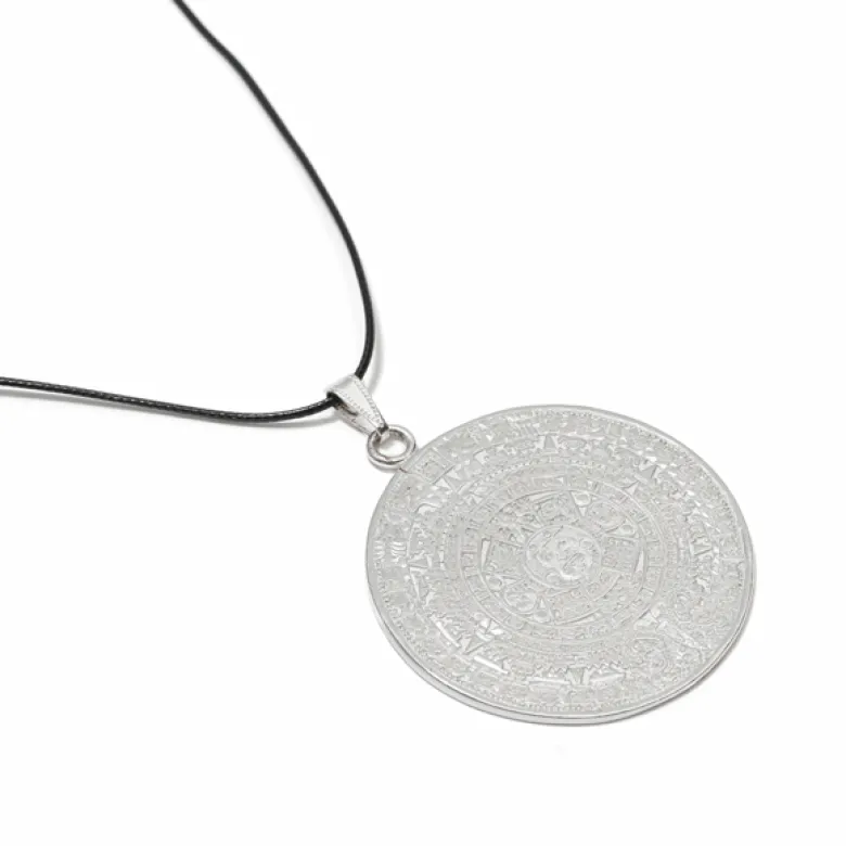 Collier calendrier aztèque