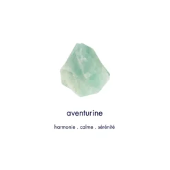 Collier court aventurine - berlingot