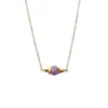 Collier court lépidolite - éos