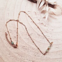 Collier de protection comète aventurine