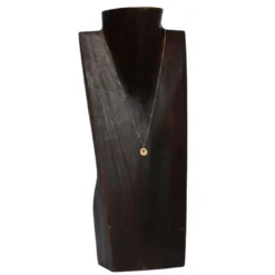 Collier du zodiaque acier doré et strass en verre collection Aura Capricorne