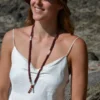 Collier mala amarante howlite vénusia