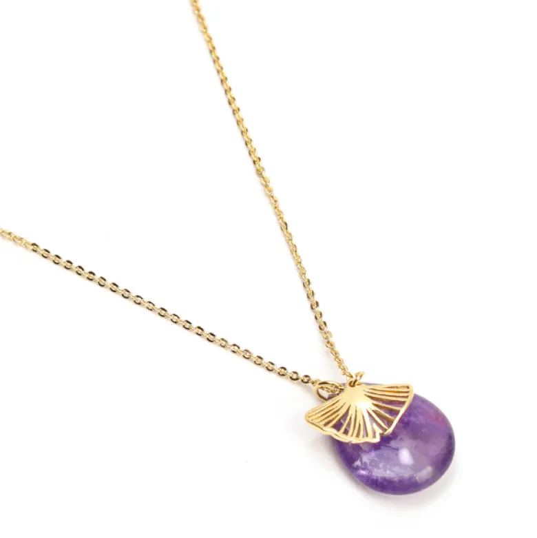 Collier Mina améthyste