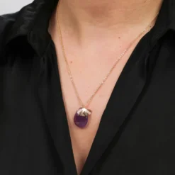 Collier Mina améthyste