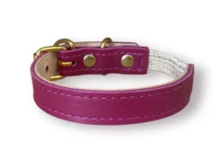 Collier pour chat acinonyx jubatus by maurice en cuir- taille 1 - rose