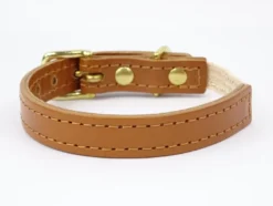Collier pour chat panthera tigris by maurice en cuir - taille 2 - marron