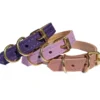 Collier pour chat panthera uncia by maurice en nubuck - taille 3 - violet